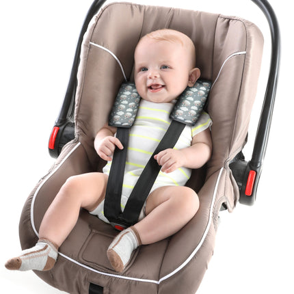 Baby Gurtschutz Schafe mit Wolken