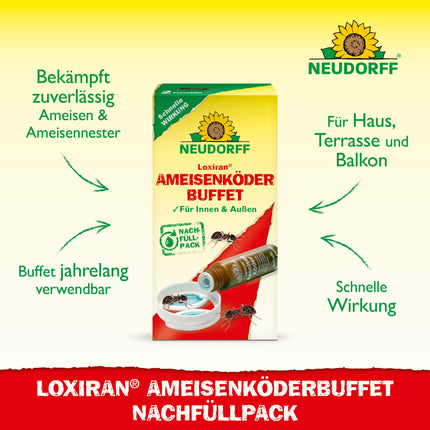 Loxiran Ameisenköderbuffet Nachfüllpack