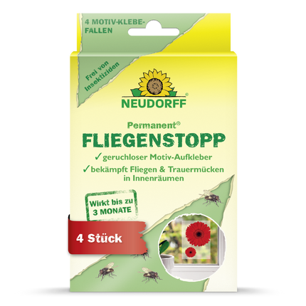 Permanent Fliegenstopp Motiv