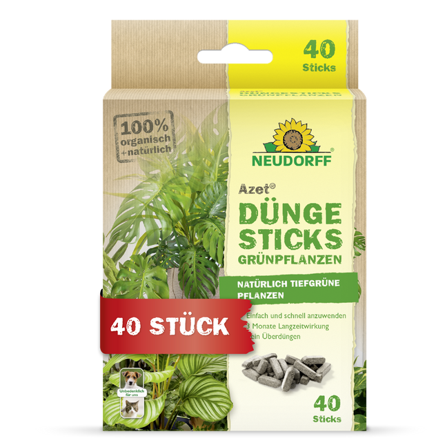 Azet Düngesticks für Grünpflanzen