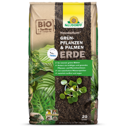 NeudoHum Grünpflanzen- & PalmenErde