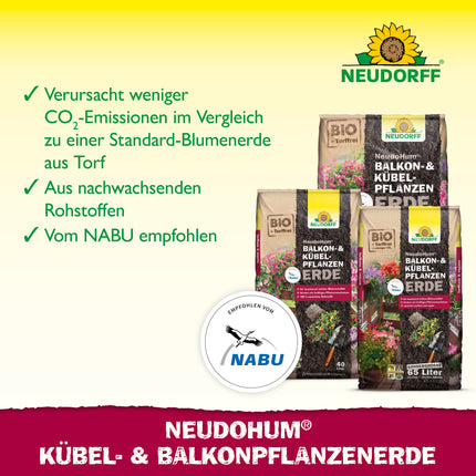 NeudoHum Balkon -& KübelpflanzenErde