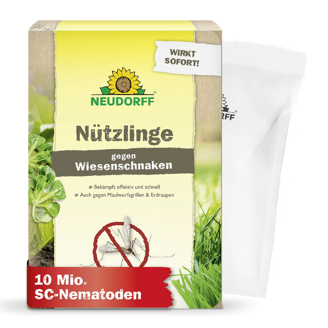Nützlinge gegen Wiesenschnaken