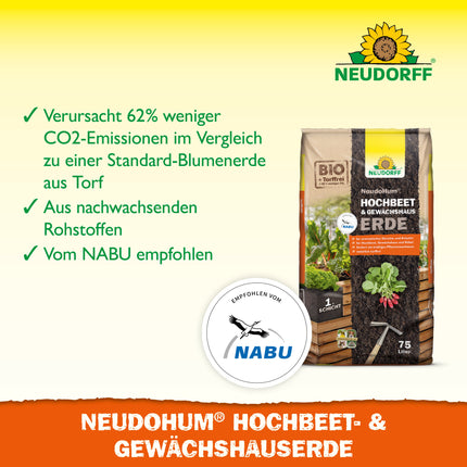 NeudoHum Hochbeet & GewächshausErde