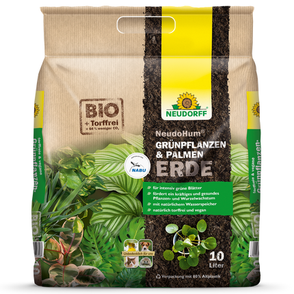 NeudoHum Grünpflanzen- & PalmenErde