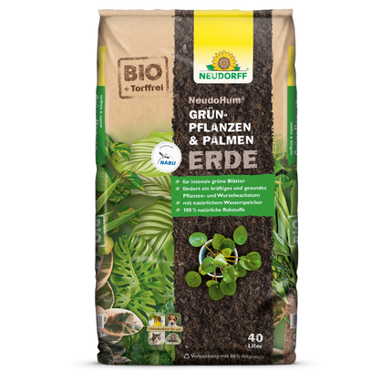 NeudoHum Grünpflanzen- & PalmenErde