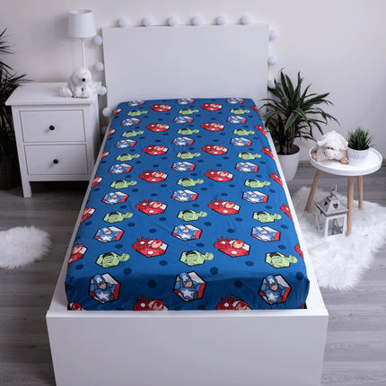 Avengers Marvel Spannbettlaken - 90x200 cm Bettbezug Matratzenbezug