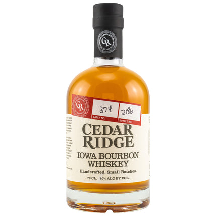 Cedar Ridge Iowa Bourbon