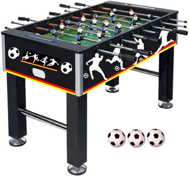 B-Ware Izzy Spieltisch Multifunktionstisch Tischfußball Billardtisch Tischtennis Spiel