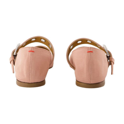 Uma Eyelet Ballerinas - Aeyde - Seide - Rosa