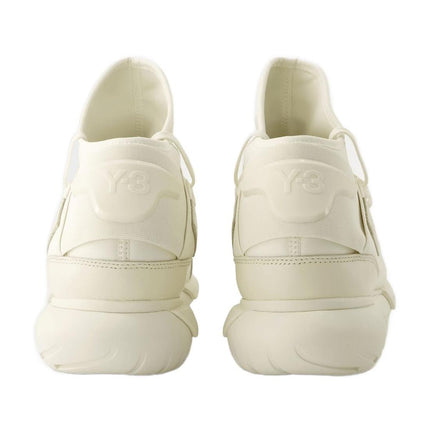 Qasa Sneakers - Y-3 - Leder - Beige/Weiß
