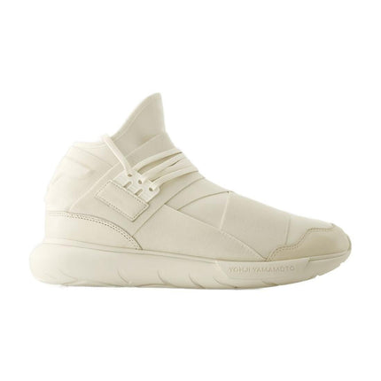 Qasa Sneakers - Y-3 - Leder - Beige/Weiß