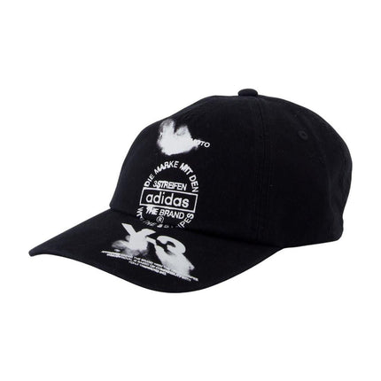 Graphic Cap - Y-3 - Baumwolle - Schwarz