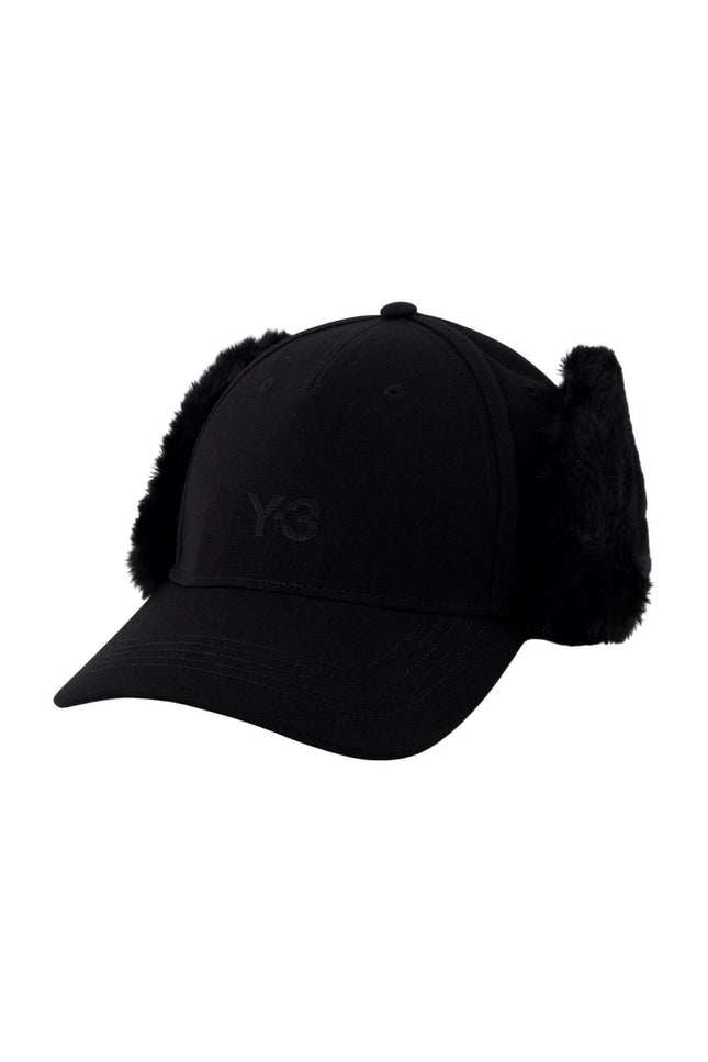 Hat - Y-3 - Black - Synthetic
