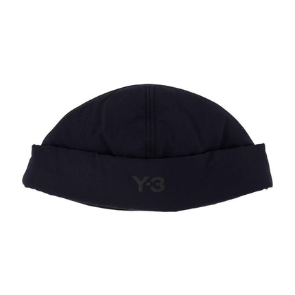 Ducker Beanie - Y-3 - Synthetik - Schwarz