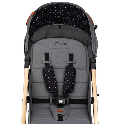 Kinderwagen MoMi ESTELLE ab 6 Monaten (bis 15 kg), klappbarer Kinderwagen mit 5-Punkt-SicherheitsgurtKinderwagen MoMi ESTELLE ab 6 Monaten (bis 15 kg), klappbarer Kinderwagen mit 5-Punkt-Sicherheitsgurt, Einkaufskorb mit Auflappfunktion , Teleskopzuggriff
