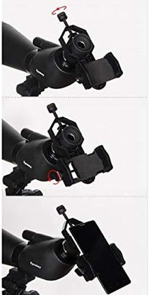 Halterung von Fernglas Mikroskop Befestigung aus Metall für Smartphone