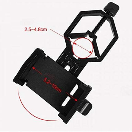 Halterung von Fernglas Mikroskop Befestigung aus Metall für Smartphone