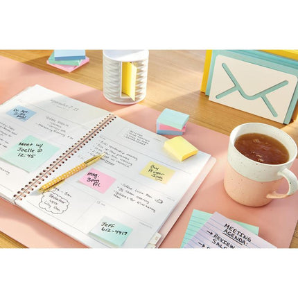 Post-it® Notes, Gelb, 38 mm x 51 mm, Promotion, 100 Blatt/Block, 16 Blöcke + 4 Gratis/Packung, 100% PEFC, SGSCH-PEFC-COC-110078 | Packung (1 Stück)