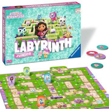 Gabby's Dollhouse Junior Labyrinth - Brettspiel