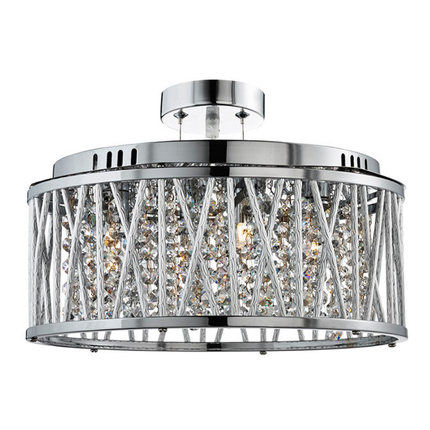 B-Ware Searchlight Hängeleuchte Elise Einflammig 5x G9 Deckenlampe Deckenleuchte Lampe