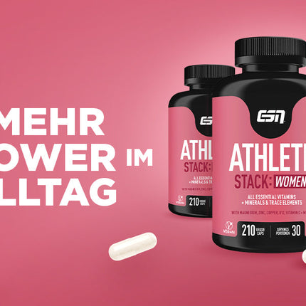 ESN Athlete Stack:WOMEN 210 Kapseln
