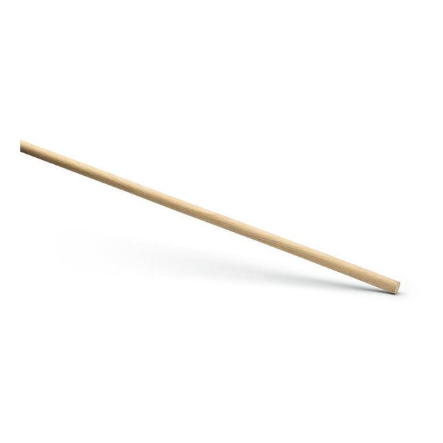 Nölle Profi Brush Hartholz Besenstiel 140 cm, Ø 23,5 mm für Reinigung | 1 Stück