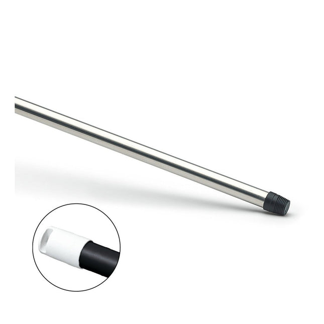 Nölle Profi Brush Aluminium-Stiel 140 cm, teilummantelt mit Gewinde | 1 Stück