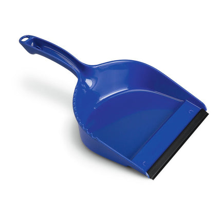 Nölle Profi Brush Kunststoffschaufel "Siena" mit Gummilippe, blau 34x21 cm | 1 Stück