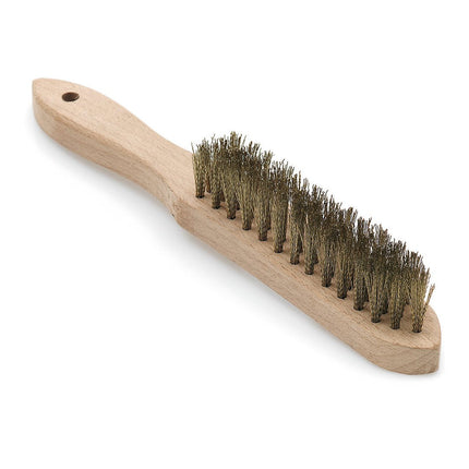 Nölle Profi Brush Handdrahtbürste Messing gewellt 28 cm