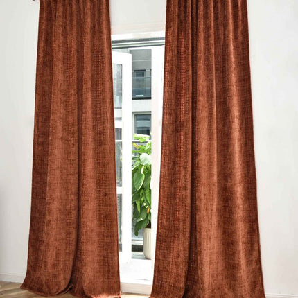 2er Set Vorhänge Chenille Jacquard »RIGA« mit Multiband-Aufhängung Luxuriöser Stil für Ihr Zuhause 2023500-2