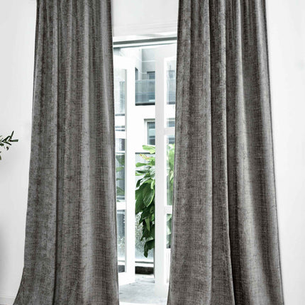 2er Set Vorhänge Chenille Jacquard »RIGA« mit Multiband-Aufhängung Luxuriöser Stil für Ihr Zuhause 2023500-2