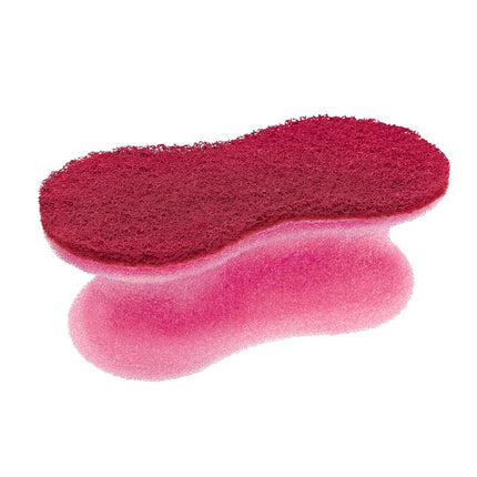 Auslaufartikel: Scotch-Brite® Delicate Color Comfort nicht kratzender Reinigungsschwamm, 2 Stück pro Packung | Packung (1 Stück)