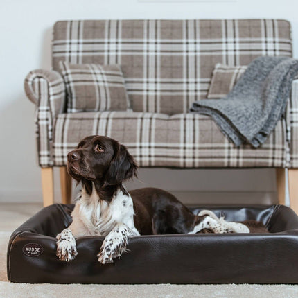 Hundebett KUDDE Kunstleder