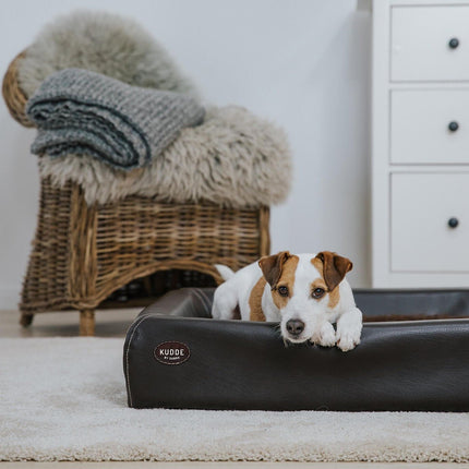 Hundebett KUDDE Kunstleder