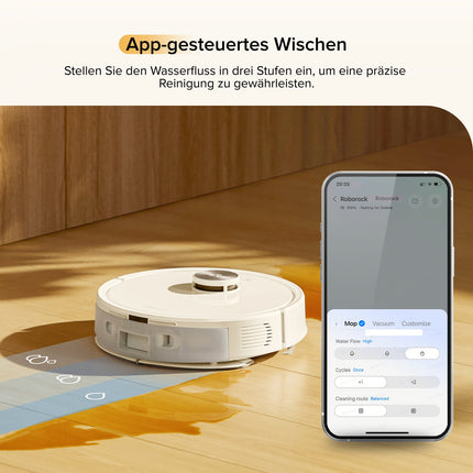 Roborock Q7 M5 Set Saug- und Wischroboter mit zusätzlichem Wischtuch*2 Stk. (Upgrade vom Q7 Max)