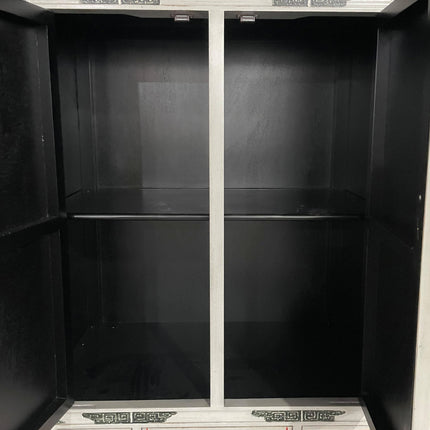 Vintage Asia Handbemalter asiatischer Schrank Kommode - Art. 2023-1