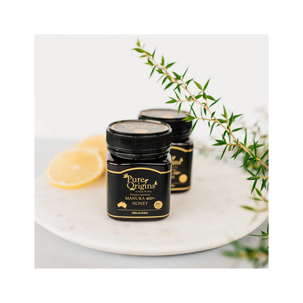 Premium Australian Manuka Honey – 400+ MGO, Raw , Natural, Cold Extracted 250g