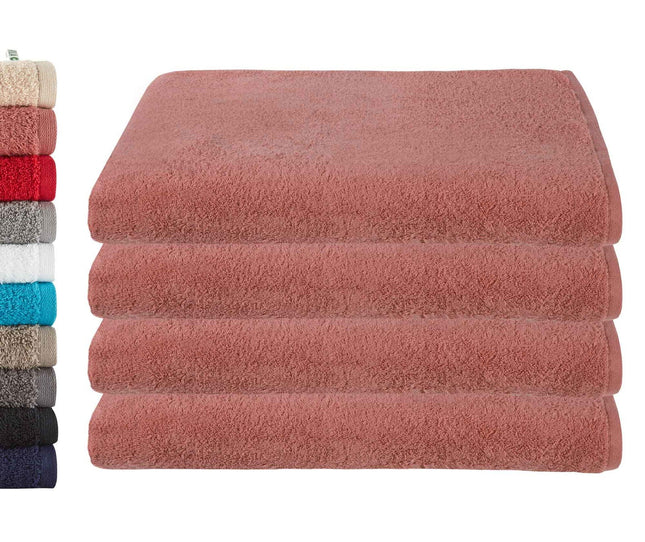 4er Set Saunatücher Frottee »Montreal« 500 g/m² 100% Bio Baumwolle Made in Green 2020104-4er