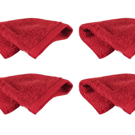 4er Set Waschhandschuhe Frottee »Montreal« 500 g/m² 100% Bio Baumwolle Made in Green 2020100-4er