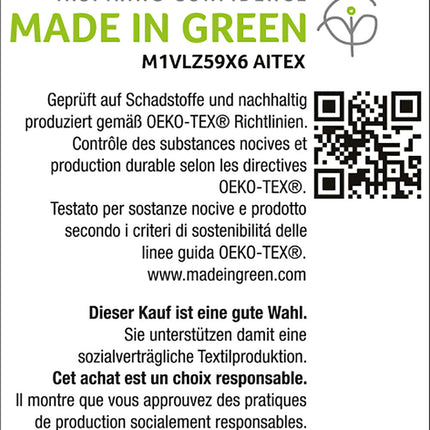 4er Set Waschhandschuhe Frottee »Montreal« 500 g/m² 100% Bio Baumwolle Made in Green 2020100-4er