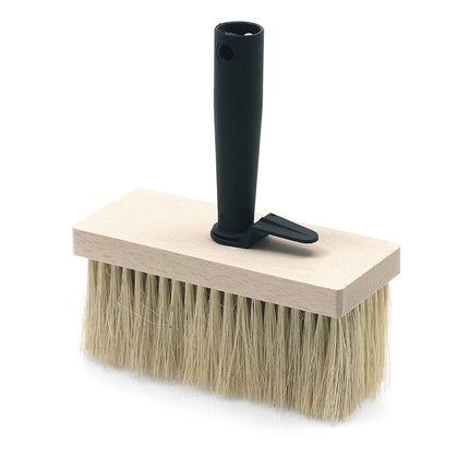 Nölle Profi Brush Deckenbürste, Naturfibre, hitzebeständig, 17x7 cm | 1 Stück