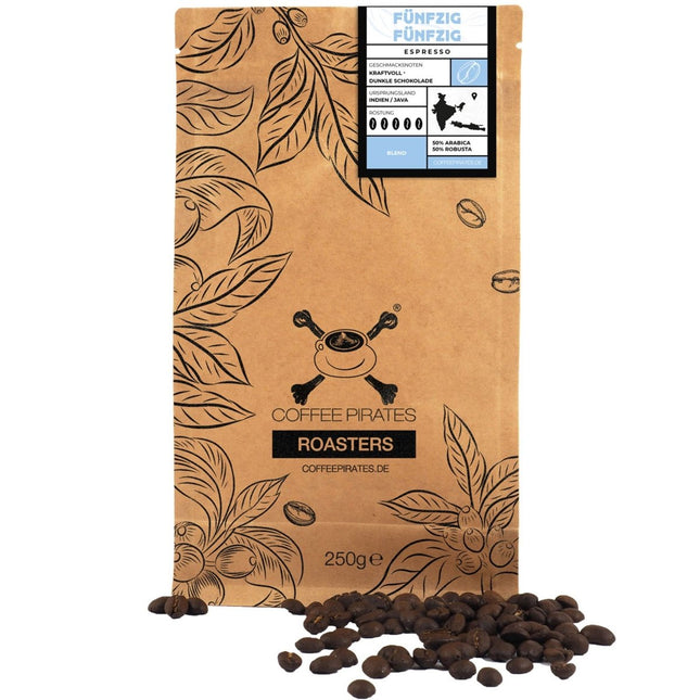 SEO. 50:50 italienischer Espressoblend 250g - Linkreich