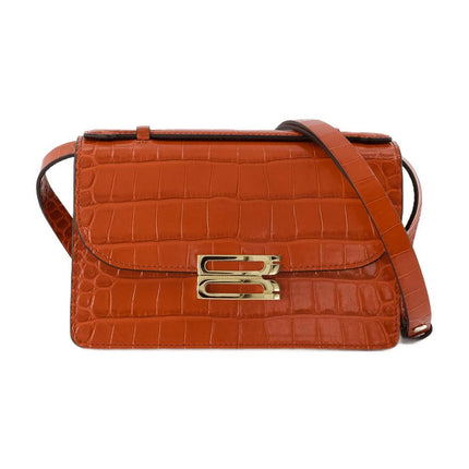 The Mini Dorian Schultertasche - Victoria Beckham - Leder - Rot