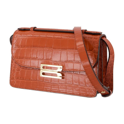 The Mini Dorian Schultertasche - Victoria Beckham - Leder - Rot