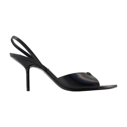 Naked Sandalen - Victoria Beckham - Leder - Schwarz