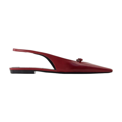 Sandalen - Victoria Beckham - Leder - Bordeaux