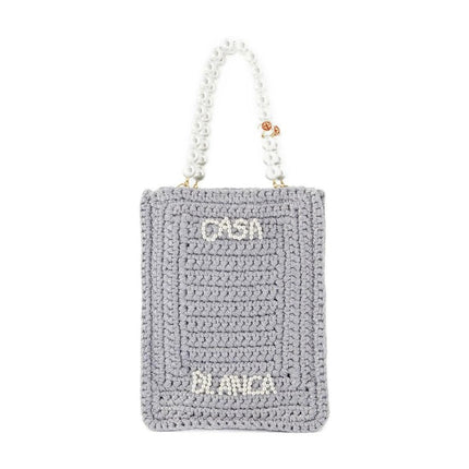 Cabas Pearl Mini - Casablanca - Synthetik - Grau