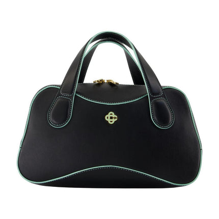 Reisetasche Louise Mini - Casablanca - Leder - Schwarz