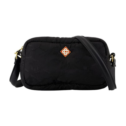 Camera Schultertasche - Casablanca - Nylon - Schwarz